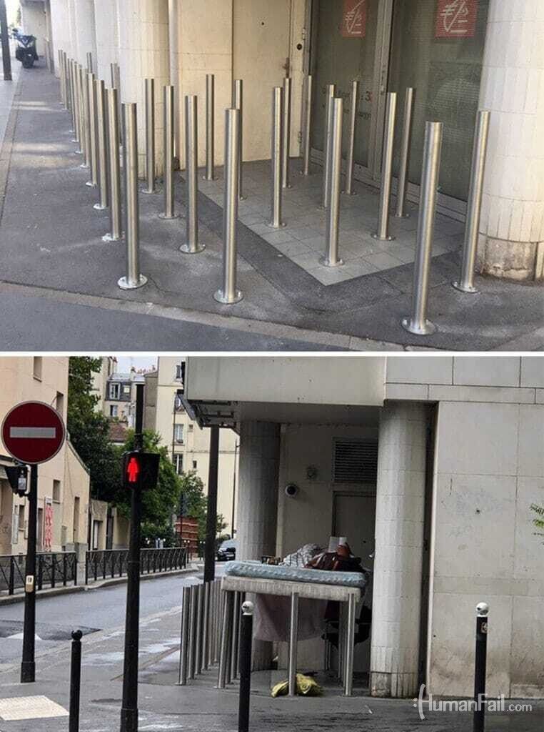 They tried a crazy measure to keep homeless out
